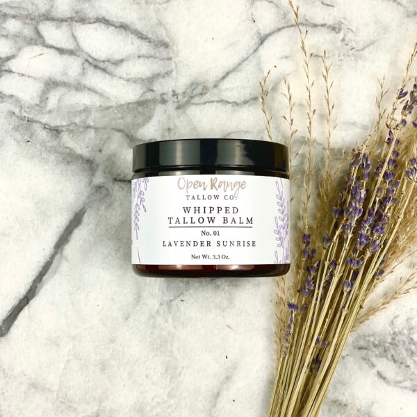 Lavender Sunrise Whipped Tallow Balm - Image 4