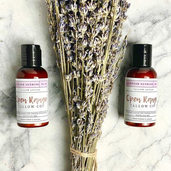 Lavender Sunrise Tallow Lotion - Image 5