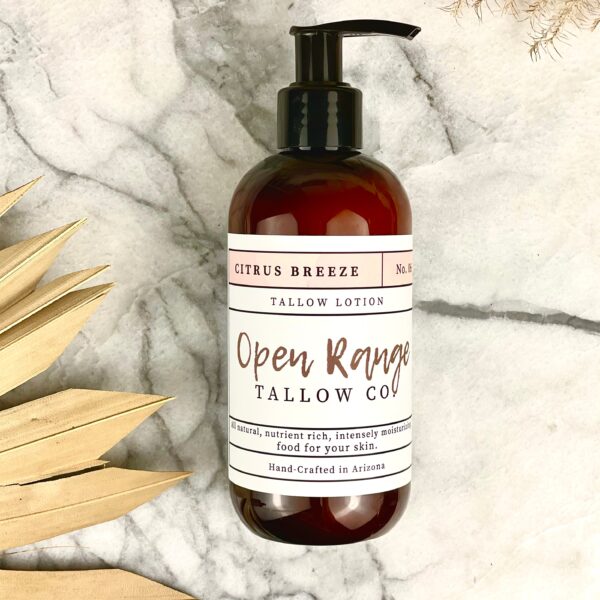 Citrus Breeze Tallow Lotion