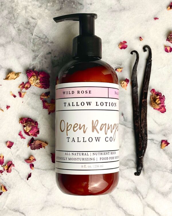 Wild Rose Tallow Lotion