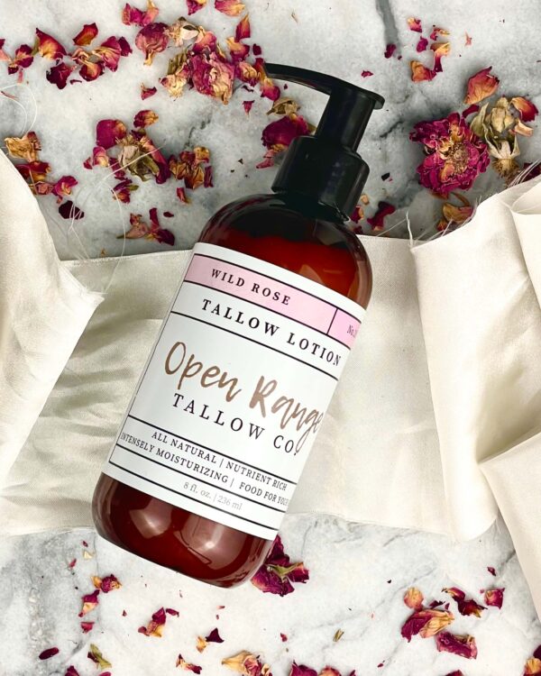 Wild Rose Tallow Lotion - Image 4