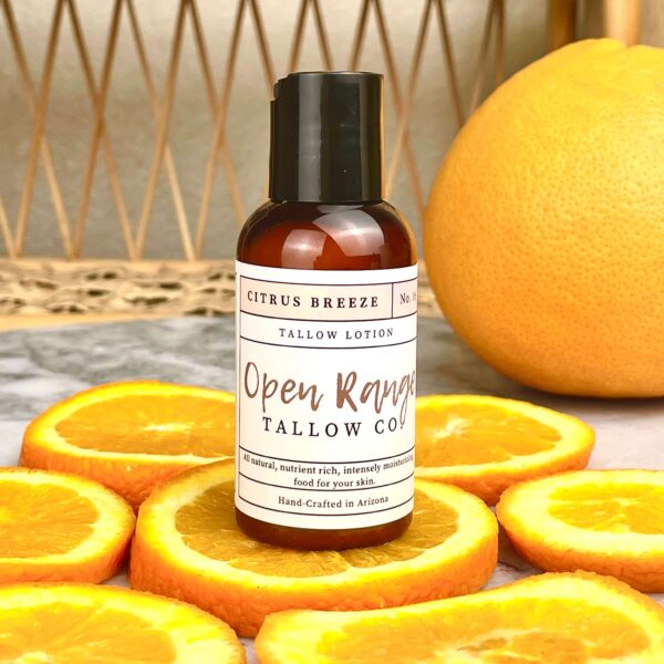 Citrus Breeze Tallow Lotion - Image 3