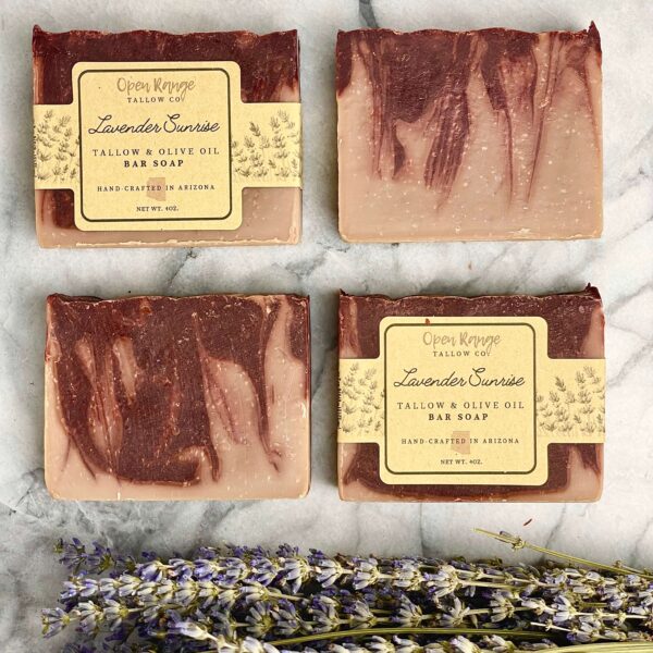Lavender Sunrise Bar Soap - Image 4