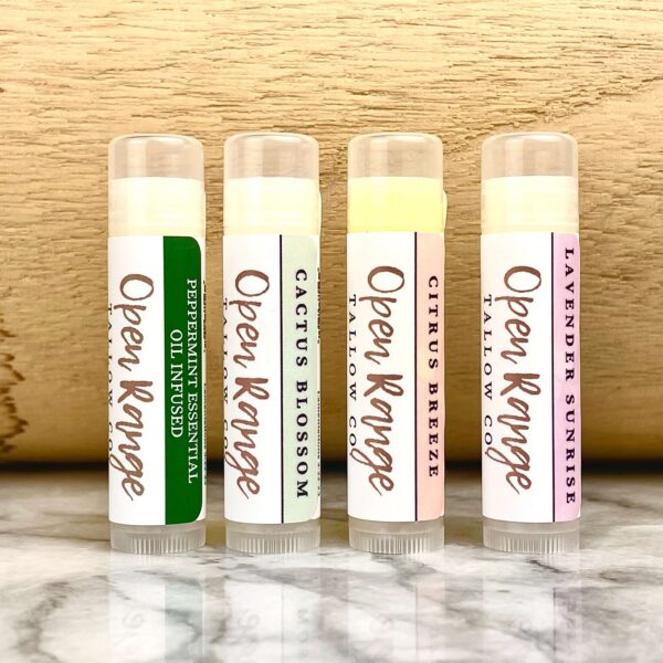 Lavender Sunrise Tallow Lip Balm - Image 3