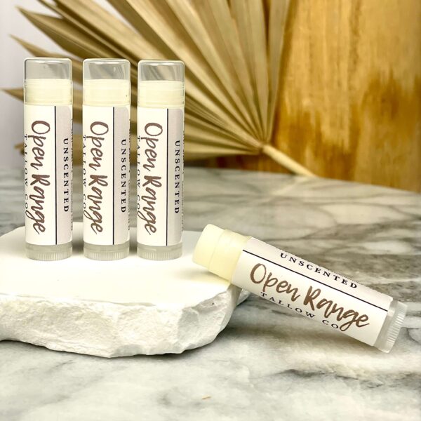 Unscented Tallow Lip Balm - Image 3